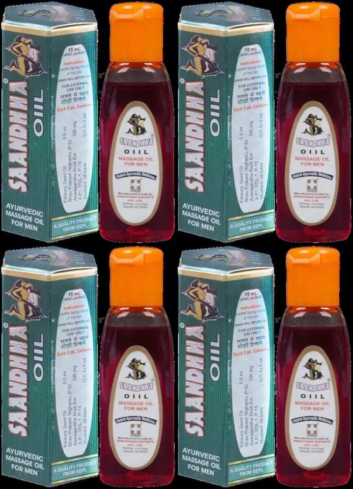 100 Original SANDHA SAANDHHA SANDA OIL 15ml MASSAGE OIL for Men eBay