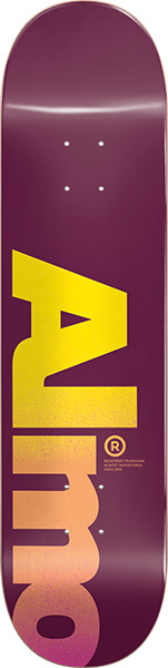 Almost Fall Off Skateboard Deck-8.0 Magenta Hyb