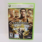 WWE Legends of WrestleMania (Microsoft Xbox 360, 2009) Complete LOOKS AWESOME