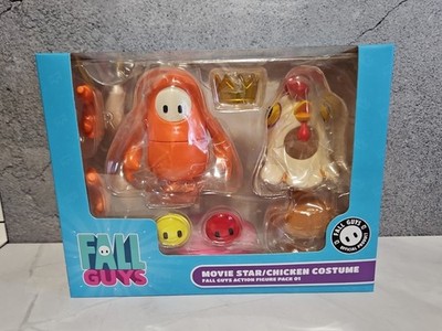 Fall Guys Figure Pack 01 Movie Star X Chicken Costume Kotobukiya Japan US Seller