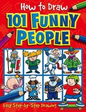How to Draw 101 Funny People by Green, Barry Book The Fast Free Shipping