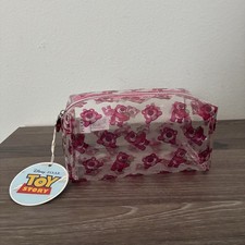 Disney Pixar Toy Story Lotso The Bear Makeup Bag Strawberry Scented