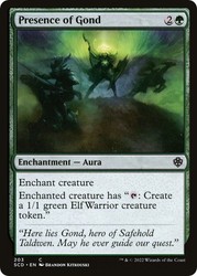 Presence of Gond 203 Starter Commander Decks