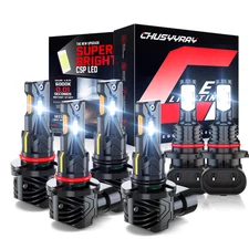 For Ford Explorer 2002 2003 2004 2005 Combo LED Headlights Fog Light Bulbs