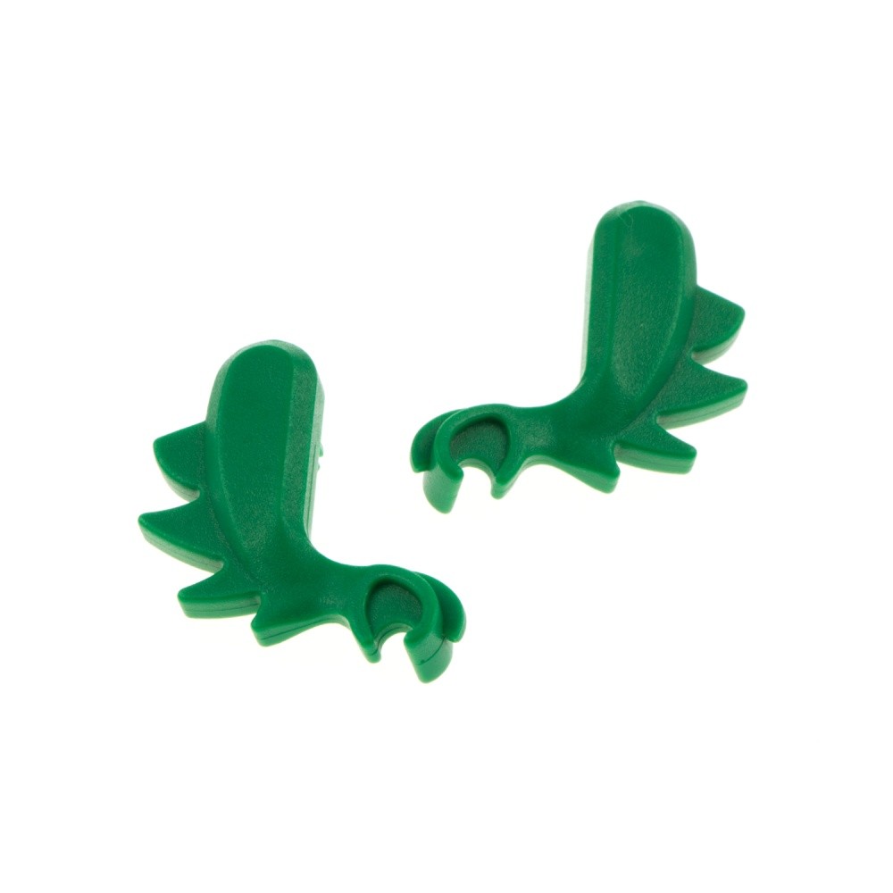 2x Lego Animal Arms Green Left and Right Dinosaur T-Rex Dragon 6128 6127