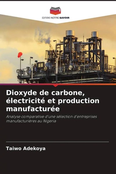 Taiwo Adekoya | Dioxyde De Carbone, éLectricité Et Production ManufacturéE-image