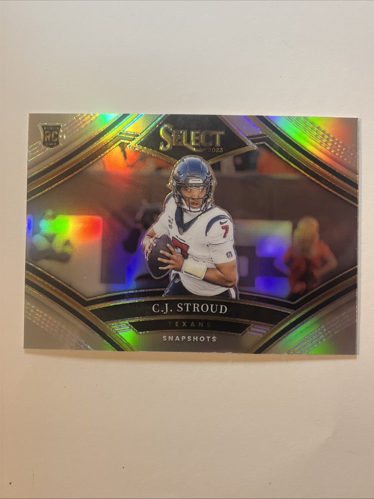 2023 Select CJ Stroud Snapshots Silver Prizm Rookie RC #SS-CS Texans