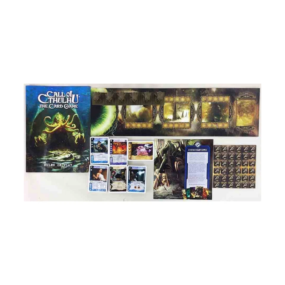 FFG Call of Cthu  Call of Cthulhu - The Card Game Collection #4 - Base  VG+/NM - Image 2 of 2