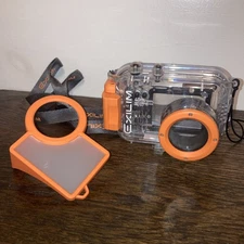 EXILIM 40mm/130ft Waterproof Case EWC-55 CASIO Underwater Camera Case