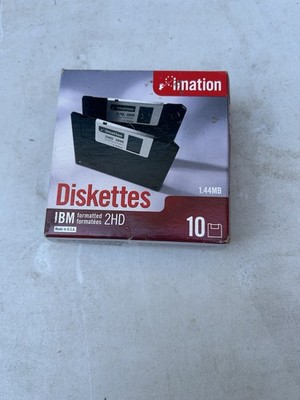 IMATION IBM DISKETTEN - 10ER PACK, NEU - VERSIEGELTER KARTON - (B)