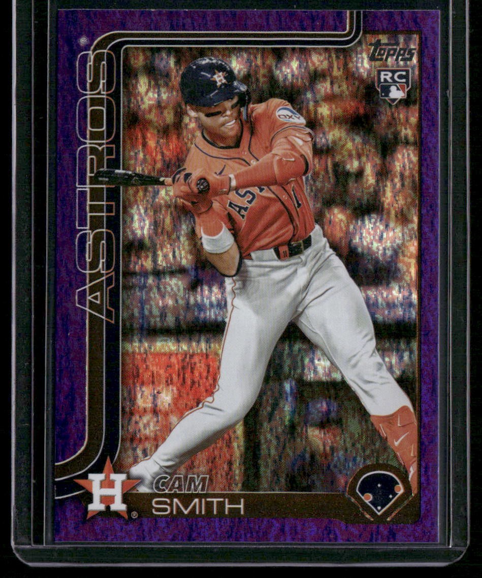 2025 Topps Update #US298 Cam Smith Purple Holo Foil #/250