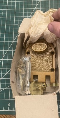 Ilco Vintage Retro 1980s Rim Lock Locksmith Maintenance Jimmy Prof 2 Keys Nos