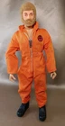 Vintage 1964 70's G.I. Joe Air Adventure Team Blonde Flocked Hair & Beard