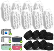 Cat Water Fountain Replacement Filters Pre-Filter Sponges - 8 Pack
