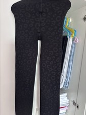 Leopard Print Fleece Lined Leggings From Primark Size L