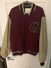 Gant Leather Varsity Jacket