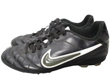 Nike Rio Tiempo Boys Youth Sz 5Y Kids Soccer Football Black