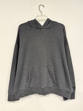 Victoria's Secret Women's 'PINK' Sweatshirt Size XL Charcoal Fleece Hoodie Top