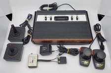 Vintage Sears “Tele-Games” Atari 2600 Video Game Console COMPLETE BUNDLE