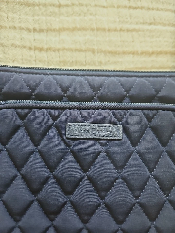 VERA BRADLEY LITTLE HIPSTER ЧЕРЕЗ ПЛЕЧО СУМКА ТЕМНО-СИНИЙ - Изображение 2 из 4