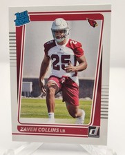 2021 Donruss Rated Rookie Zaven Collins #334 Arizona Cardinals RC