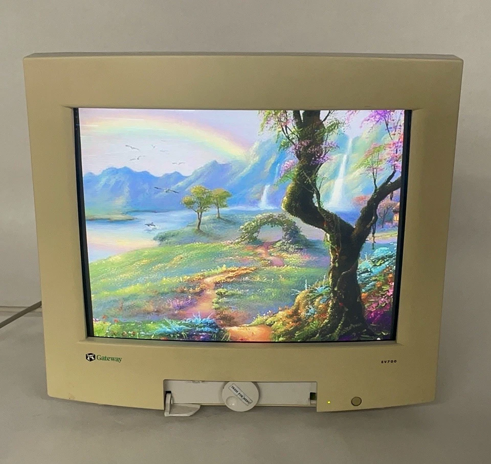 Gateway E7006 16 CRT VGA Computer Monitor Tested No Stand - Image 2 of 4