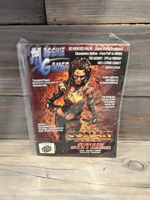 Collectible Massive Gamer Magazine August 2008 Issue Age Of Conan