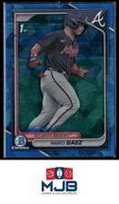 2024 Bowman Chrome Sapphire Edition Mario Baez Prospects #BCP-153