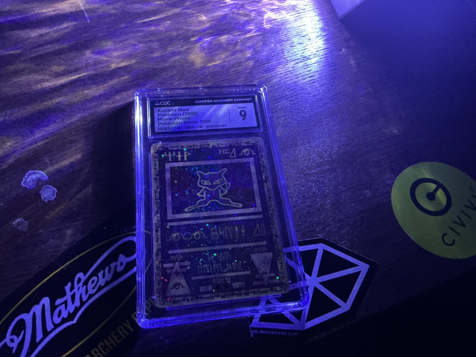 2000 Pokemon Game Promo Ancient Mew Pokemon 2000 Movie PSA 9 Mint