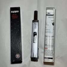 Zippo MPL Multi Purpose Lighter Genuine Parts Brushed Chrome Butane VG