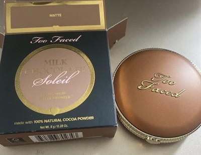 Too Faced Milk Chocolate Soleil Long-Wear Matte Bronzer - Size 8 g / 0.28 Oz.