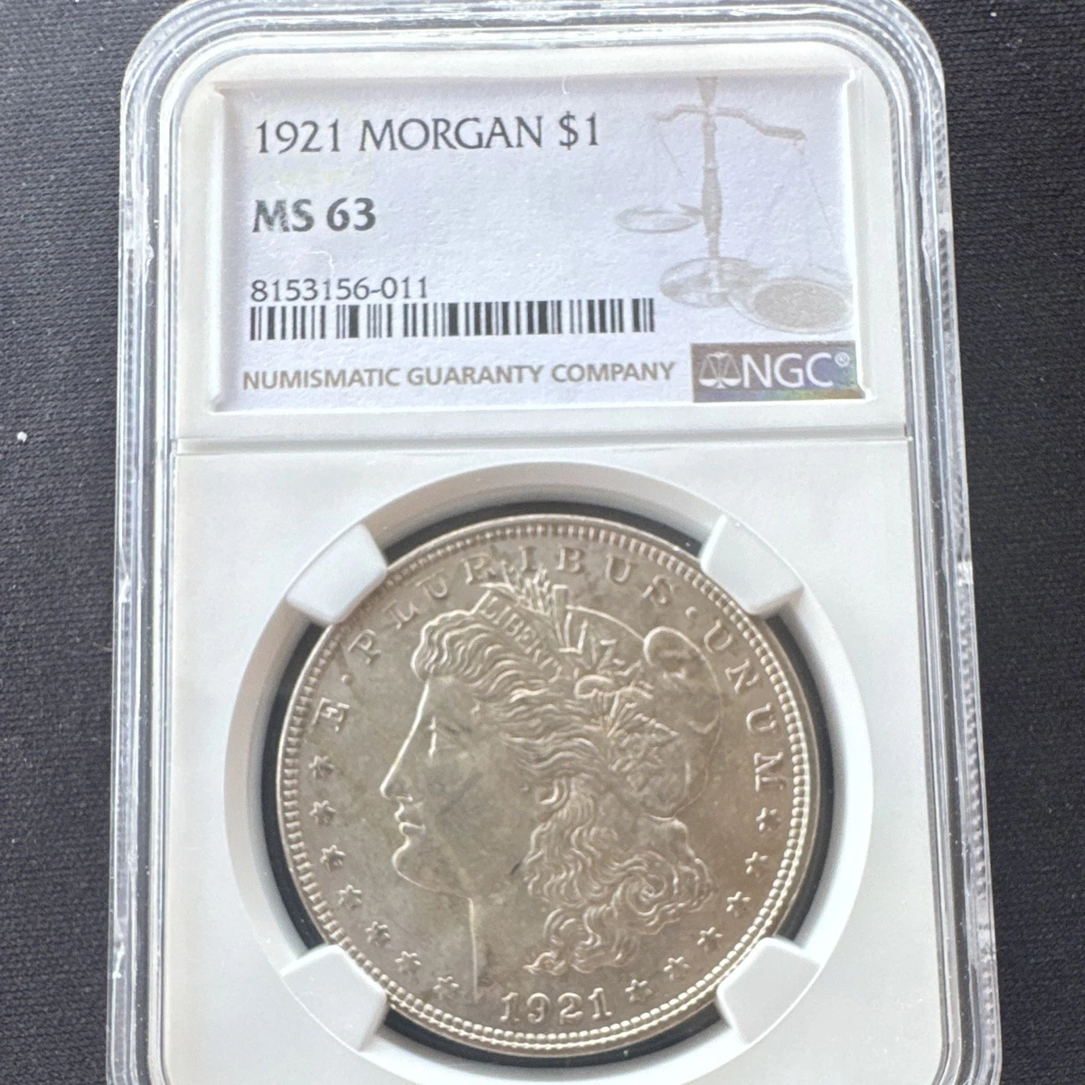 MS 63 Graded 1921 Year Morgan US Dollars (1878-1921) for sale | eBay