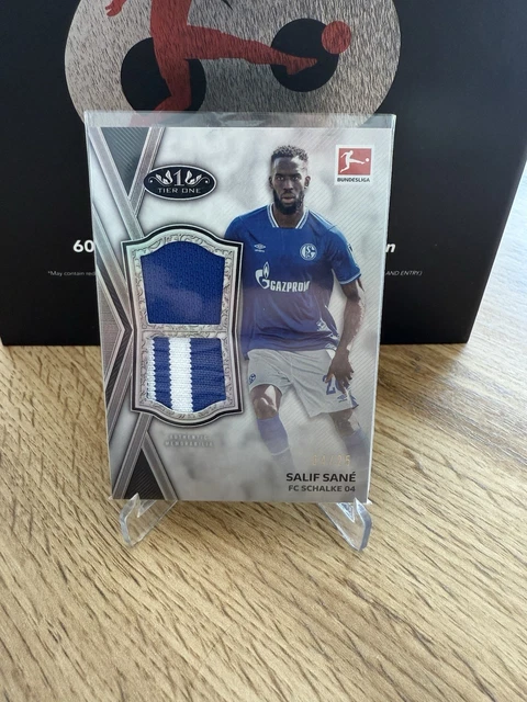 Salif Sane Topps Tier One 20/21 FC Schalke 04 Dual Patch /25