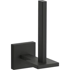 KOHLER Square Vertical Toilet Paper Holder in Matte Black