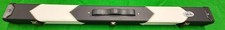 Baize master 2 piece cue case, Black & White Arrow design brand new
