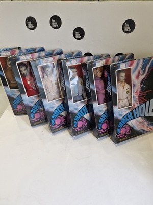 Vintage Mego The Black Hole 1979 full set of six 12'' figures 