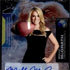 2021 UD Metal Universe Champions Molly McGrath Autograph Auto Signed #46