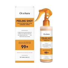 Peeling Shot Exfoliating Kojic Acid Turmeric Spray,100ml Facial Spray Hot Sale