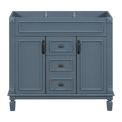 Bathroom Vanity Cabinet with 2 Soft-Close Cabinet Doors and 2 Drawers