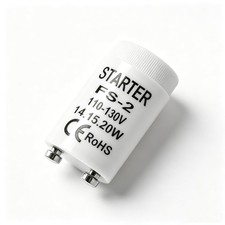 Upgrade FS-2 Fluorescent Lamp Starter for 14W, 15W, 20W Indoor/Outdoor Fluore...