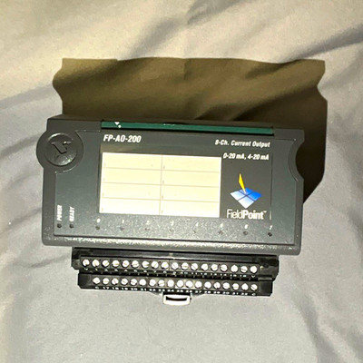 National Instruments FieldPoint FP-AO-200 8-Ch Current Out 184106C-01