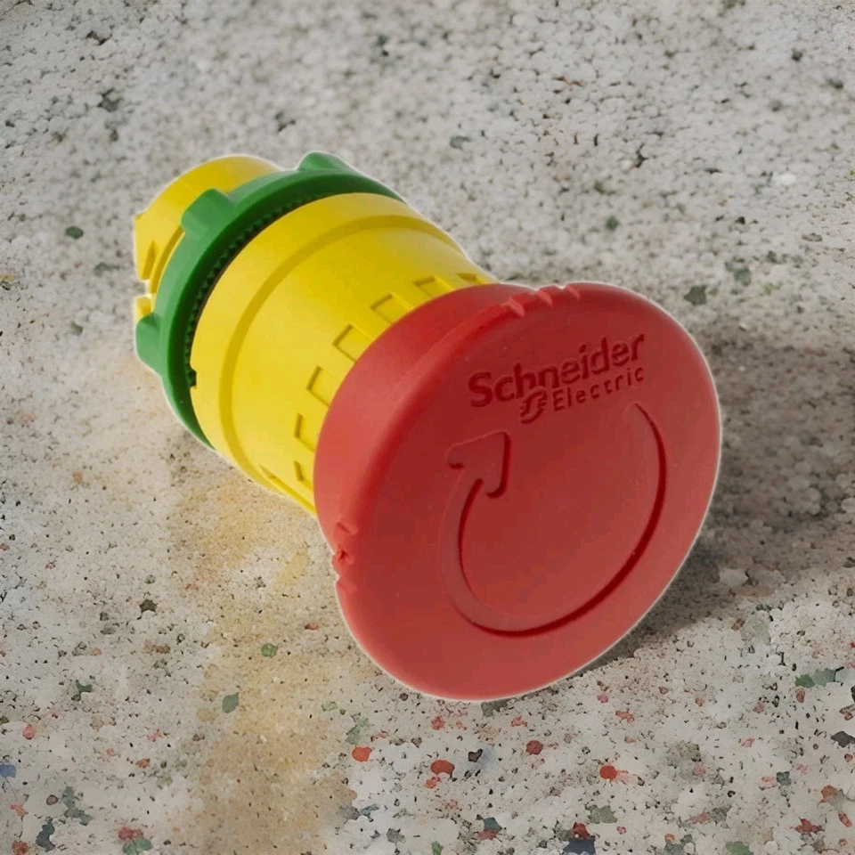 (Lote de 15- Novo Na Caixa) Botão SCHNEIDER ELECTRIC ZB5AT84 22mm, Vermelho - Imagem 2 de 4