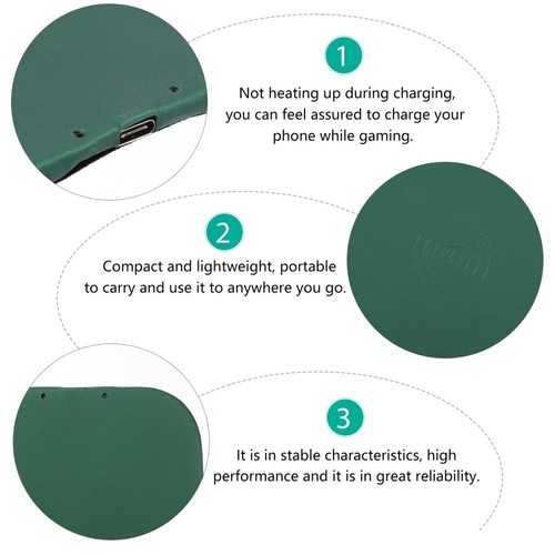 Multifunktionale Mauspad 15W drahtlose Ladematte Gaming Mousepad-Versorgung - 第 9/12 張圖片