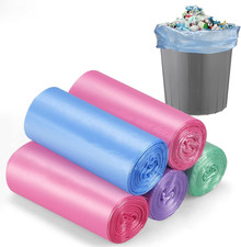 Small Trash Bags, 4 Gallon Garbage Bags, Small Garbage Bags Wastebasket Trash Ca