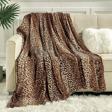 Viviland Flannel Fleece Blanket King Size 90x108 inches, Lightweight, Super S...