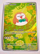 Carta Pokemon Rowlet Illustrazione Rara 090/088 Ordine Perfetto 2026