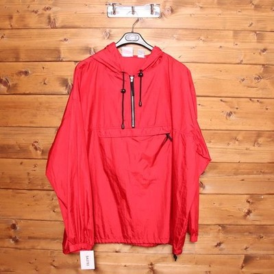 Marlboro Vintage Mens Jacket Nylon Red Size XL Regular, Zip Up