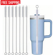 5Pcs Reusable Straw Cleaning Brush 12mm for Tumblers Water Bottle Pipe Cleaner