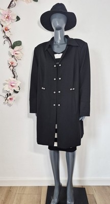 Ulla Popken Eleganter Damen Mantel Sommermantel Longblazer Plus Size Gr. 50 52
