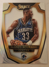 Alonzo Mourning 2014-15 Panini Select Premier Level Silver Prizm